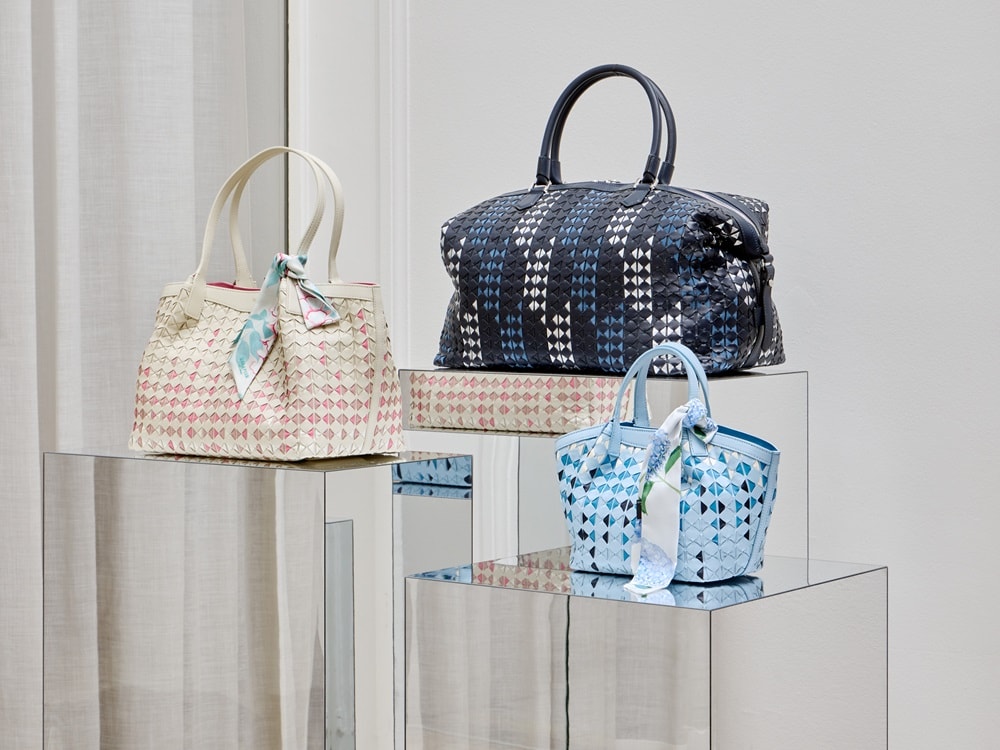 Serapian's Mosaico bags